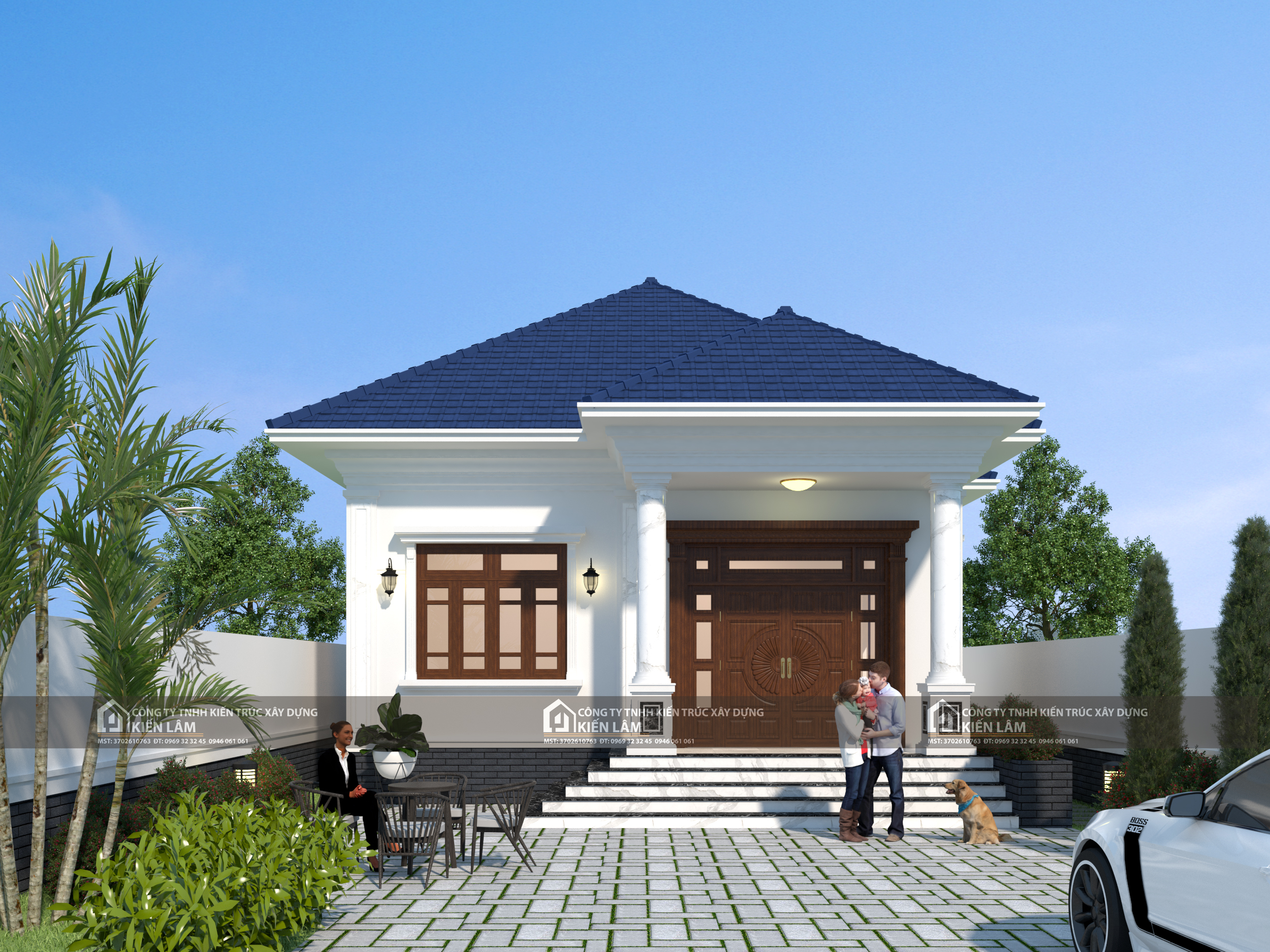 Nhà trệt mái ngói - Tân Định, Bến Cát