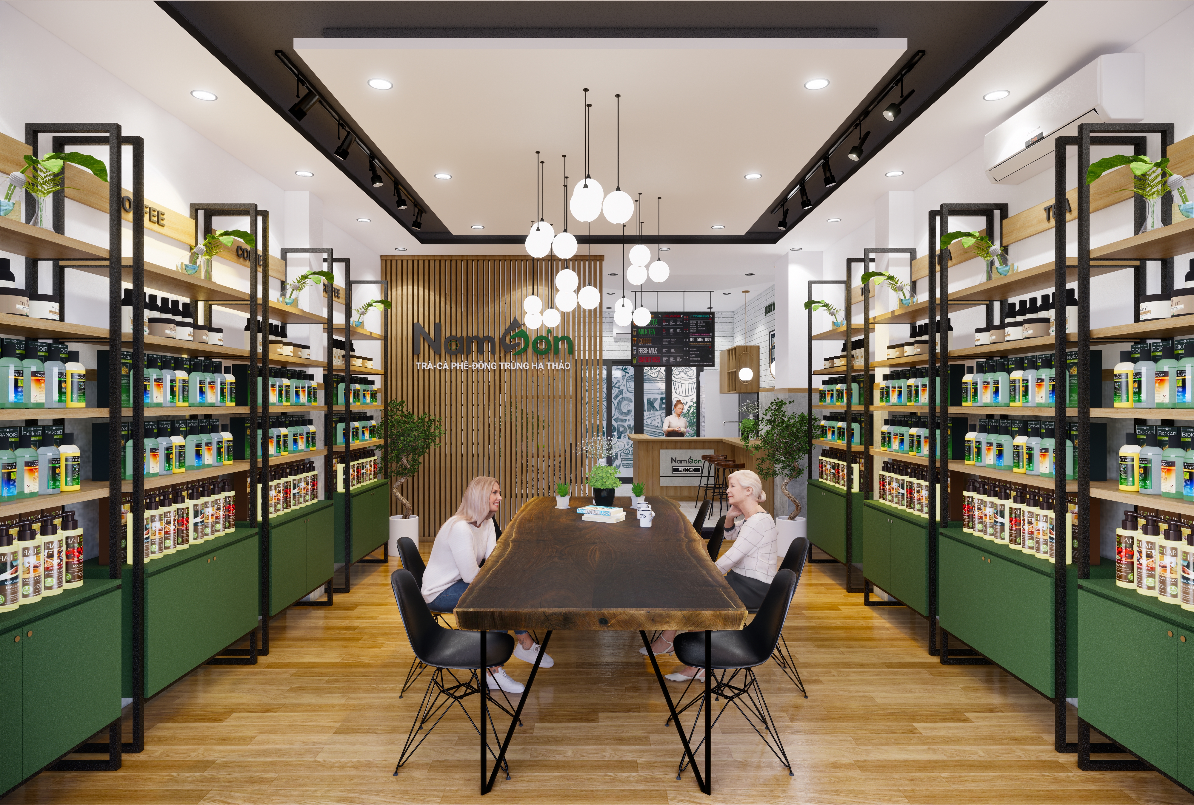 Showroom bán trà, Đông Trùng Hạ Thảo